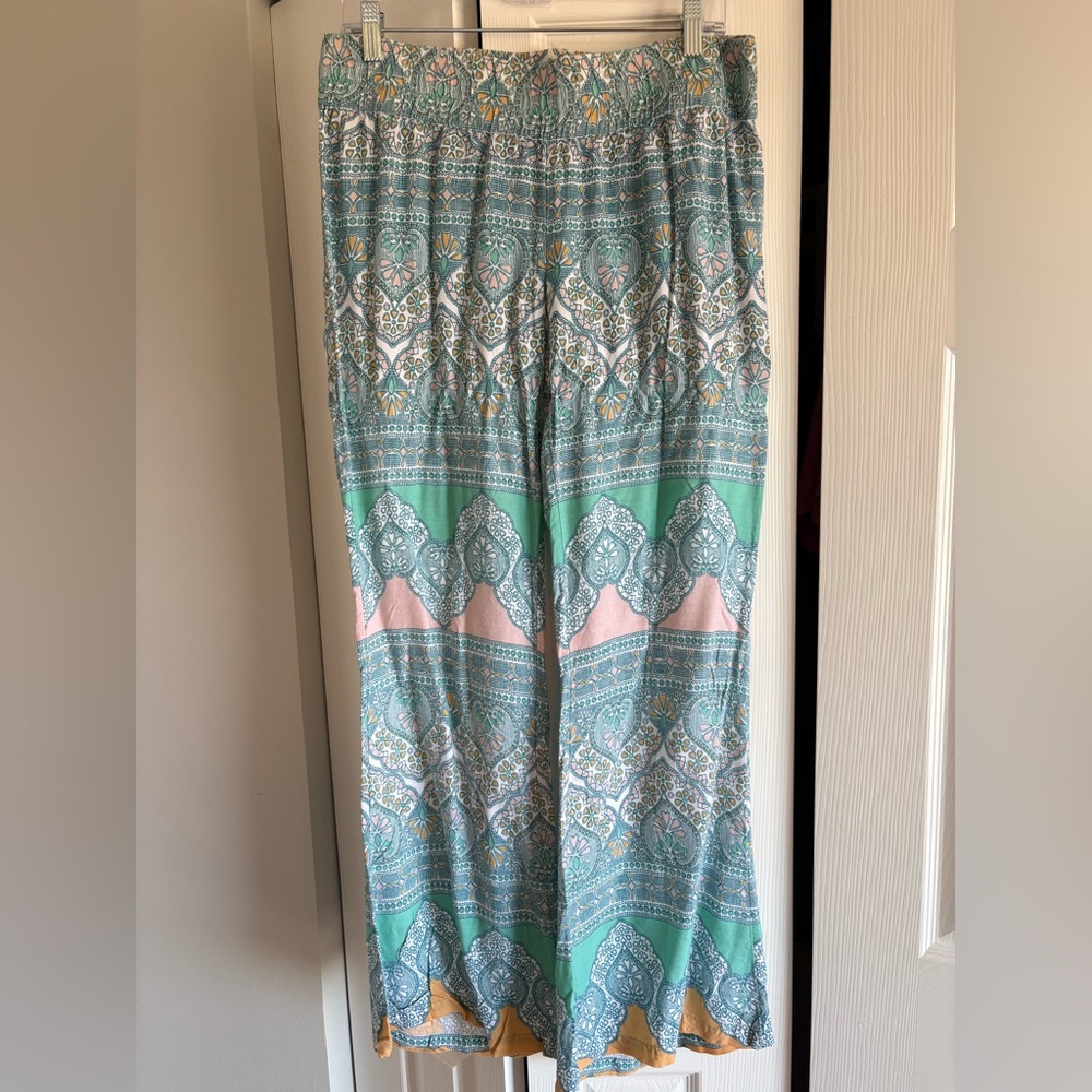 O'neill Geometric Boho Patterned Pants - image 1